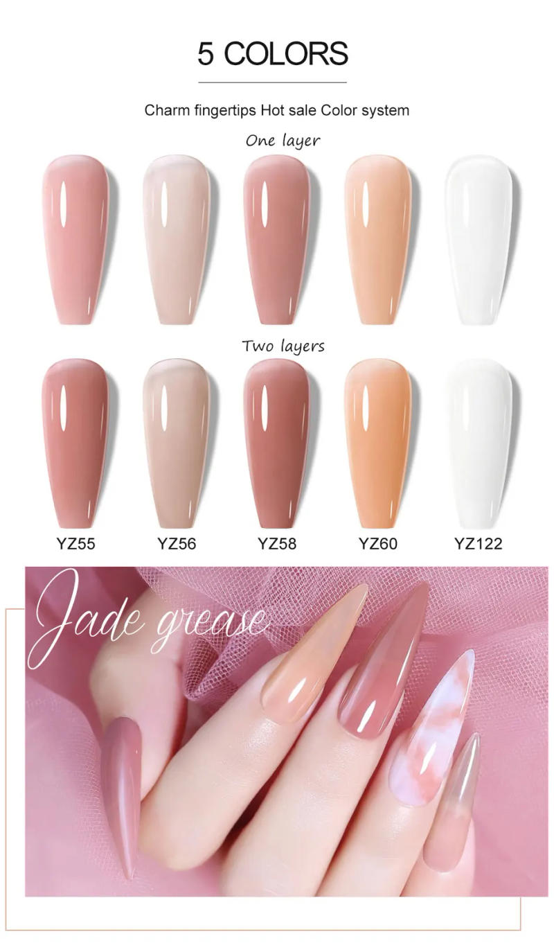 Description Picture 4 of itemNAILCO 15ml Colors Gel Nail Polish Vernis Semi Permanent Solid Soak Off UV Gel Varnish Nail Art Manicure Base Top Coat Nail Glue