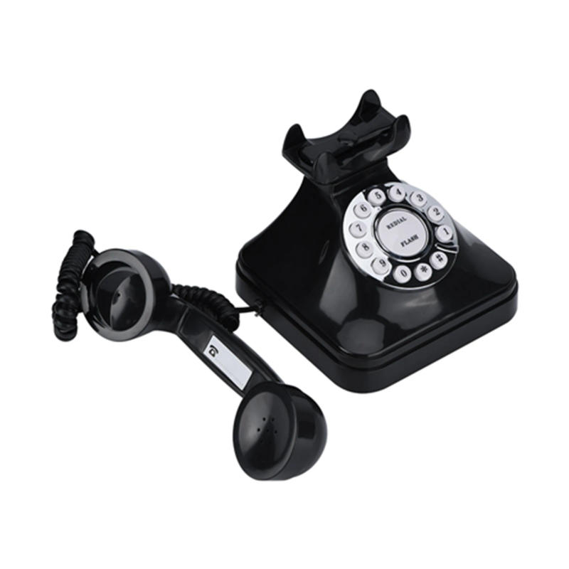 Description Picture 6 of itemWX-3011 Vintage Telephone Landline Retro Old Style Phone Support Flash Re-dial Reserve Function for Home Hotel Office Business
