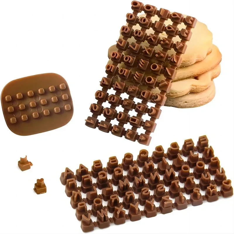 Description Picture 3 of itemMini Alphanumeric Stamping Set Polymer Clay Soft Pottery DIY French Earrings Cutting Dies Earring Jewelry Pendant Making Molds