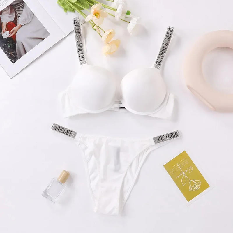 Description Picture 6 of itemClassic Women's Fashion Lingerie Set Sexy Breathable Soft Versatile Shapewear Victoria's Secret Sexy Lingerie Bra and Panty Set