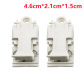 16A white 2pcs 1.5cm
