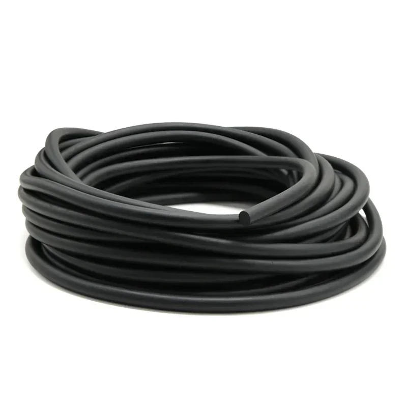 Description Picture 4 of item2/5/10m Black NBR Solid Sealing Strip Dia 1 2 2.5 3 4 5 6 7 8 9 10mm Oil Resistance Round Nitrile Rubber Strip Hard 65 Door Seal