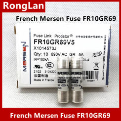 French Mersen Ferraz Fuse FR10GR69V1 FR10GR69V2 FR10GR69V4 FR10GR69V6 FR10GR69V12 FR10GR69V20 FR10GR69V25  FR10GR69V32 690V-10P