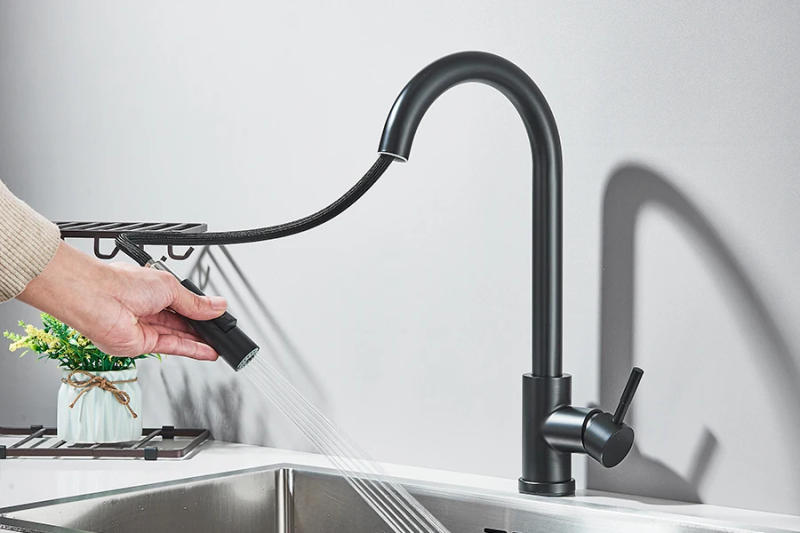 Description Picture 3 of itemSmart Touch Sensor Kitchen Faucets Sensitive Smart Touch Control Faucet Mixer Tap Pull Out 360 Rotation Sensor Faucets