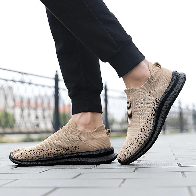 Description Picture 2 of itemWalking Shoes Men Outdoor Casual Flat Comfortable Lightweight Running Shoes Breathable Trendy Original Tennis Shoes for Men