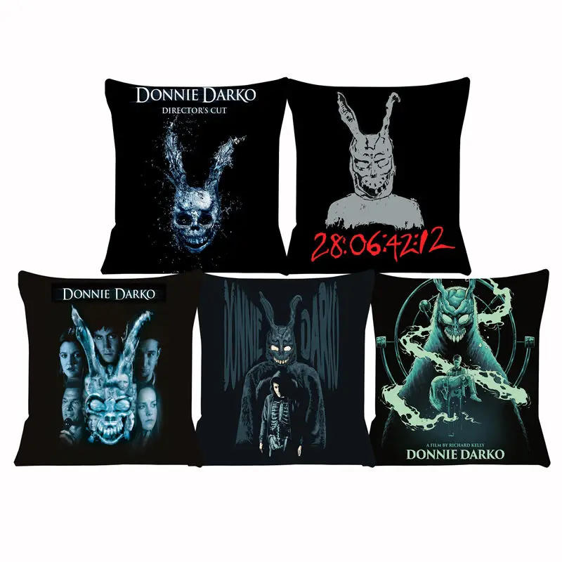 Description Picture 2 of itemDonnie Darko Cushion Cover Living Room Stills Pillow For Chairs Pillowcase Home Decorative Cushions For Sofa Pillow Cover 237