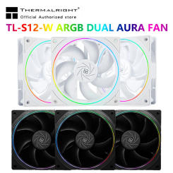Thermalright TL-S12 120mm HALO Cooling Fan 5V 3PIN ARGB Fan pc gamer 360° exquisite light effect computer Case Fan ventilador