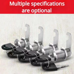 Security Lock 16/20/25/30mm Cabinet Locks Filing Cabinet Post Mailbox Drawer Cupboard Locker Security Furniture Locks With 2 Key