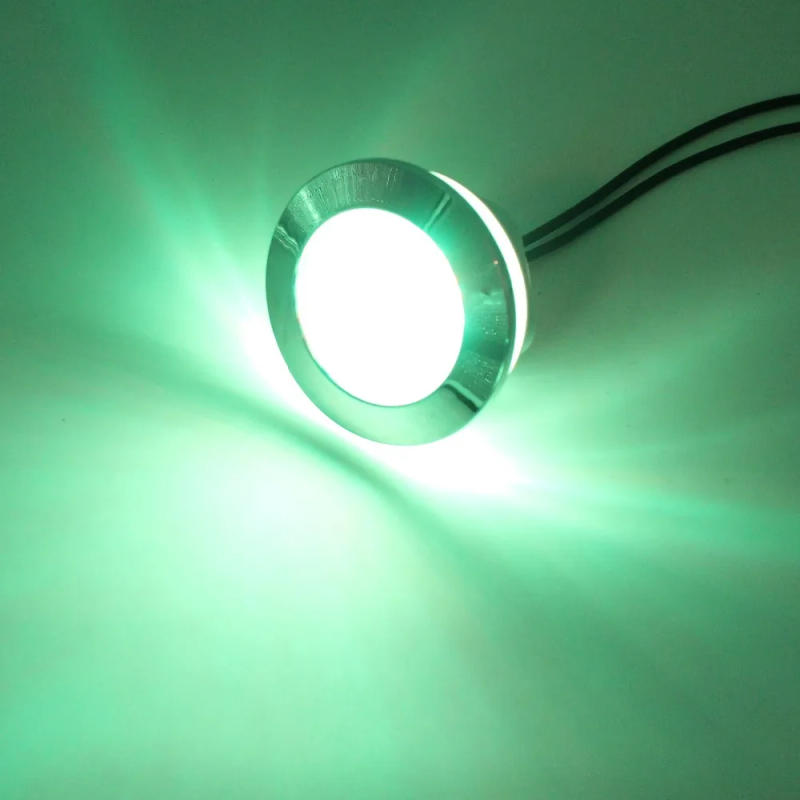 Description Picture 5 of item4PCS RGB LED Hottub Lights Spa Whirlpool Lamp Photochromic 65mm 2.5w big hot tub lamp 1 controller 1 waterproof adapter