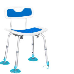 Shower Chair for the Elderly Foldable Bathroom Bath Stool Toilet Home Non-Slip Stool Bath Seat