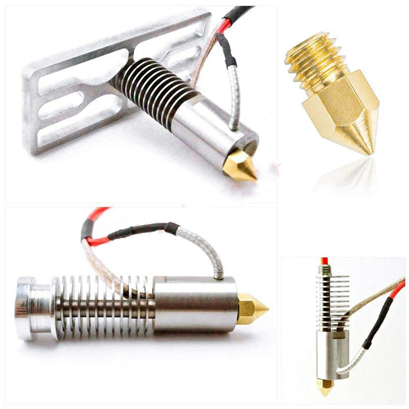 Description Picture 6 of item24pcs 3D Printer Extruder mk8 Nozzles 0.2 0.3 0.4 0.5 0.6 0.8 1.0 mm for Anet A8 Makerbot MK8 Creality CR-10 Ender 3 Ender 5