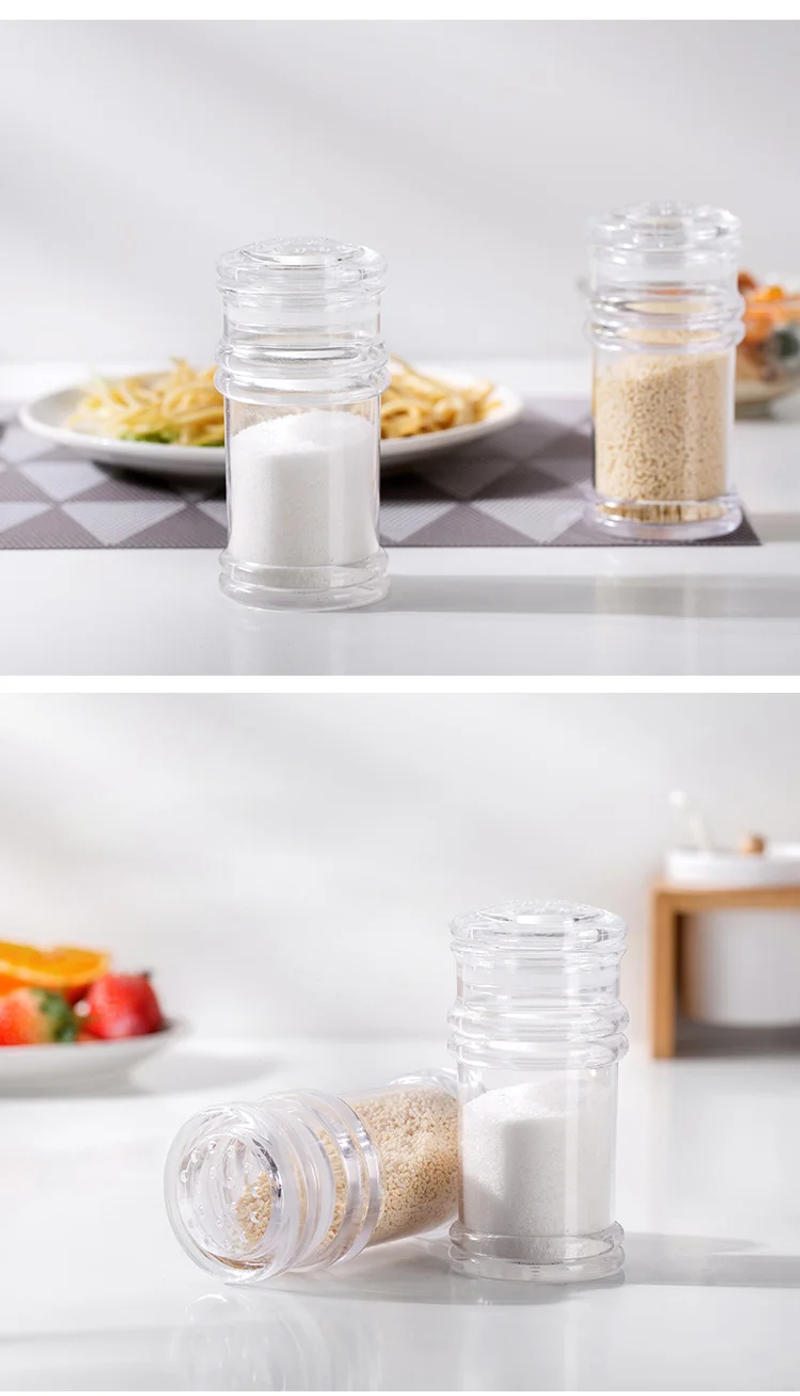 Description Picture 6 of itemTransparent Bbq Seasoning Bottle Cooking Pepper Powder Sugar Salt Jar Kitchen - Herb & Spice Tools - Aliexpress