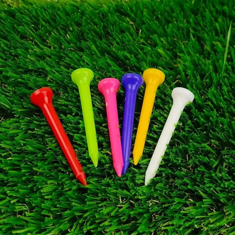 Description Picture 5 of item100pcs 68mm Golf Rubber Tee Plastic Replacement Professional Golf Tee Anti-loss Recyclable Golf Practice Tee Golf Accessories