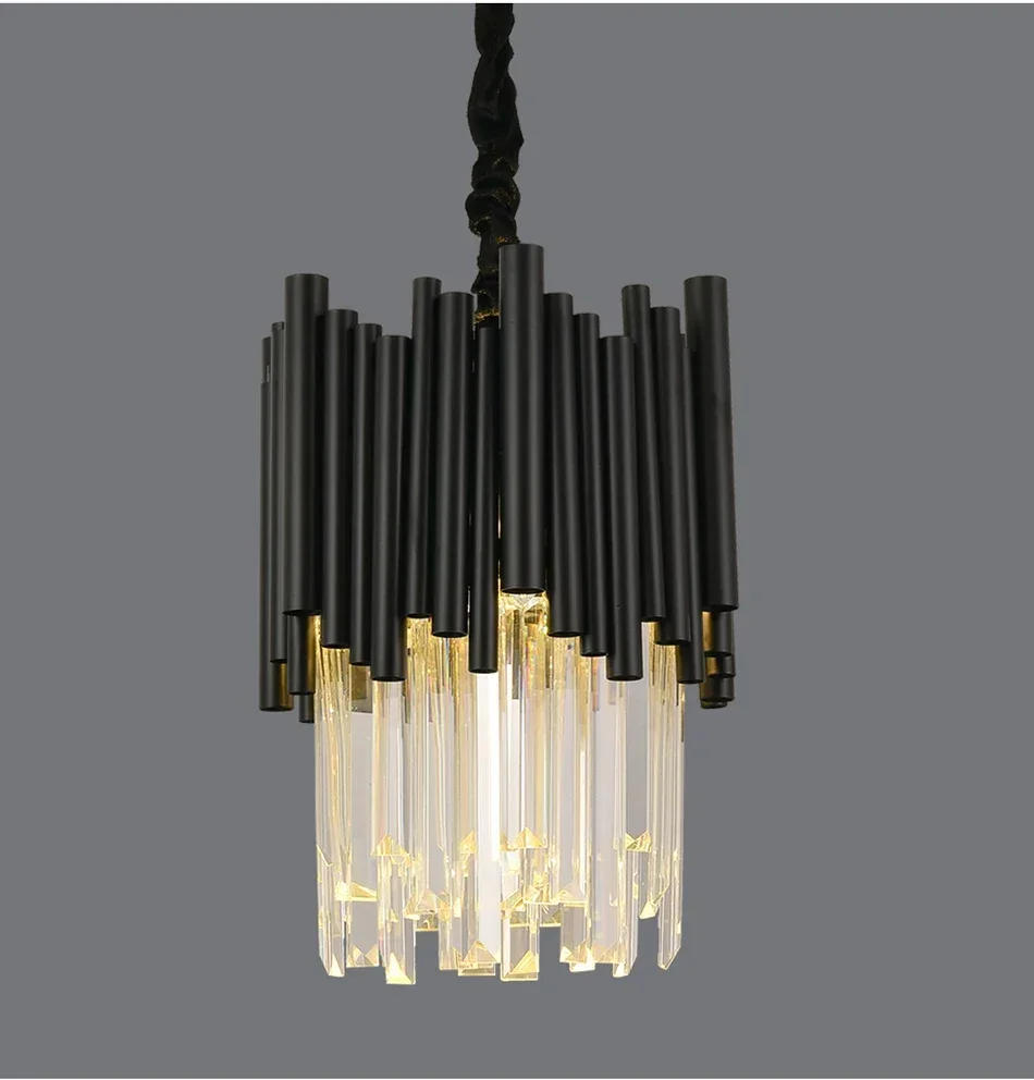 Description Picture 4 of itemCrystal Hanging Light Kitchen Island Ceiling Chandelier Suspension Pendant Lamp for Dinning Room Table