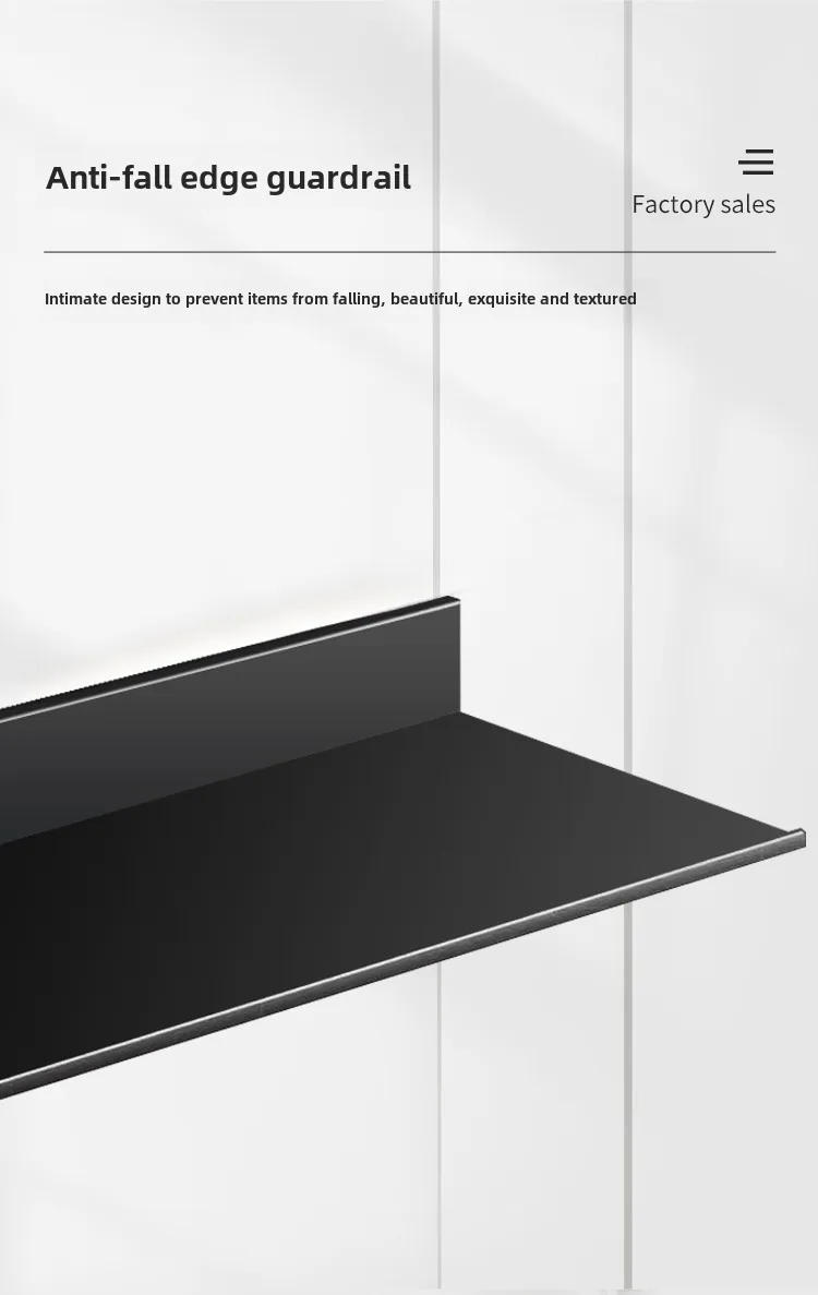 Description Picture 5 of itemWall Mounted Led Storage,Shelves with Led Light Holder Minimalism Decoration, Alluminium Wall Shelf Bookcase Wall Shelf