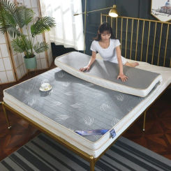 5-9cm Latex Mattress Upholstered Household Tatami Mat Student Dormitory Single King Size Bed Memory Foam Mattress Bed queen