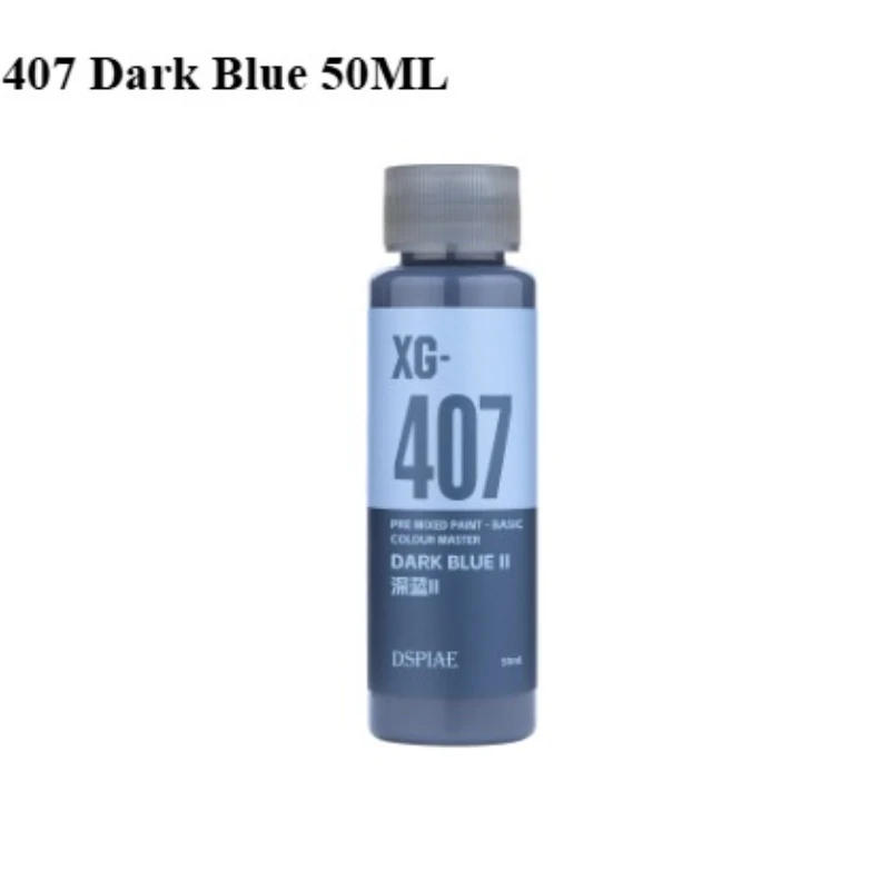 Description Picture 4 of item50ml Premixed Paint DIY Model Figurine Color-changing Coloring Water Based Paint XG Series Correction Coverage Premixed Paint