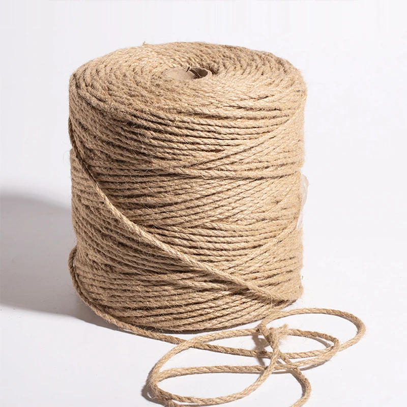 Description Picture 6 of item1mm-10mm Natural Jute Rope String Ribbon Crafts DIY Vintage Jute Cord Twine Thread Sewing Party Wedding Christmas Home Decortion
