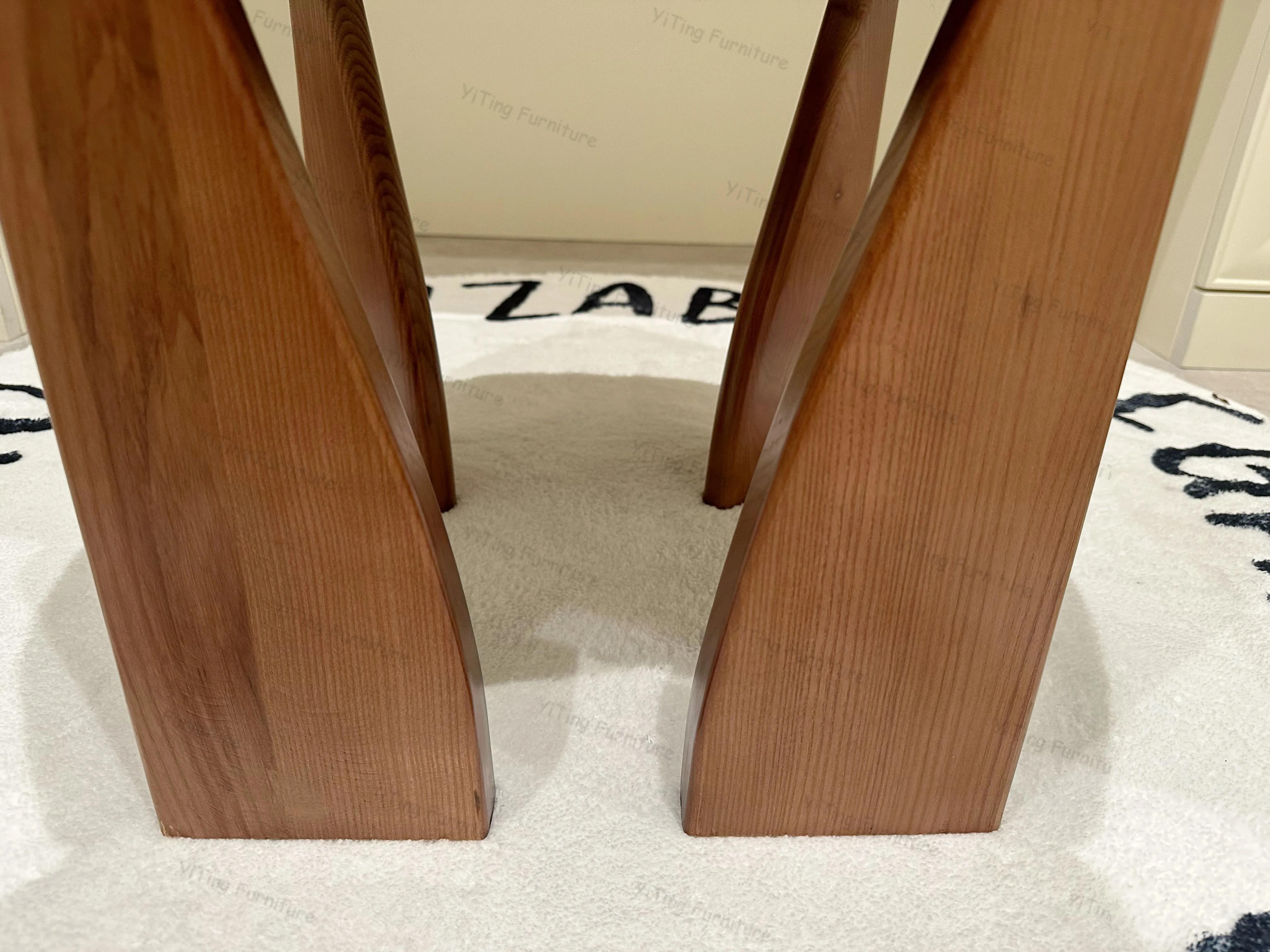 Description Picture 5 of itemDesigner Nordic Dining Chair Makeup High Back Bedroom Dining Chair Vintage Solid Wood Sillas De Comedor Home Furniture