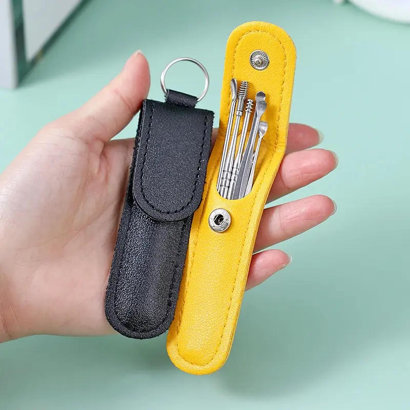 Description Picture 6 of item6PCS Ear Cleanser Spoon Health Care Earpick Ear Cleaner Wax Removal Tool Earpick Sticks Earwax Remover Curette Ear Pick Cleaning