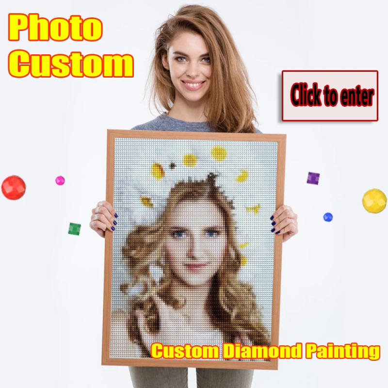 Description Picture 2 of itemDemon Slayer 5D Diamond Painting Kit Kamado Nezuko Cross Stitch Diamond Embroidery Full Diamond Mosaic DIY Rhinestone Home Decor