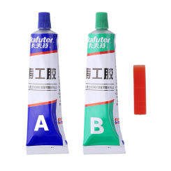 2pcs Iron Stainless Steel Glue Quick-drying Casting Repair Glue Heat Resistant Heavy Duty Professional for Automotive Marine