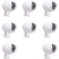white 8pcs