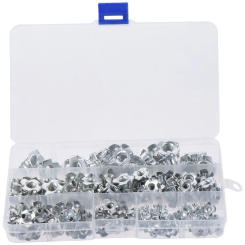 150pcs M3 M4 M5 M6 M8 T-Nuts Carbon Steel 5 Size Insert Nuts Blind Nuts Wood, Rock Climbing Holds, Cabinetry, Furniture