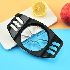 Kitchen Gadgets Plastic Apple Cutter Stainless Steel Slicer Fruit Divider Household Fruit Cutter Corer Apple Cutter