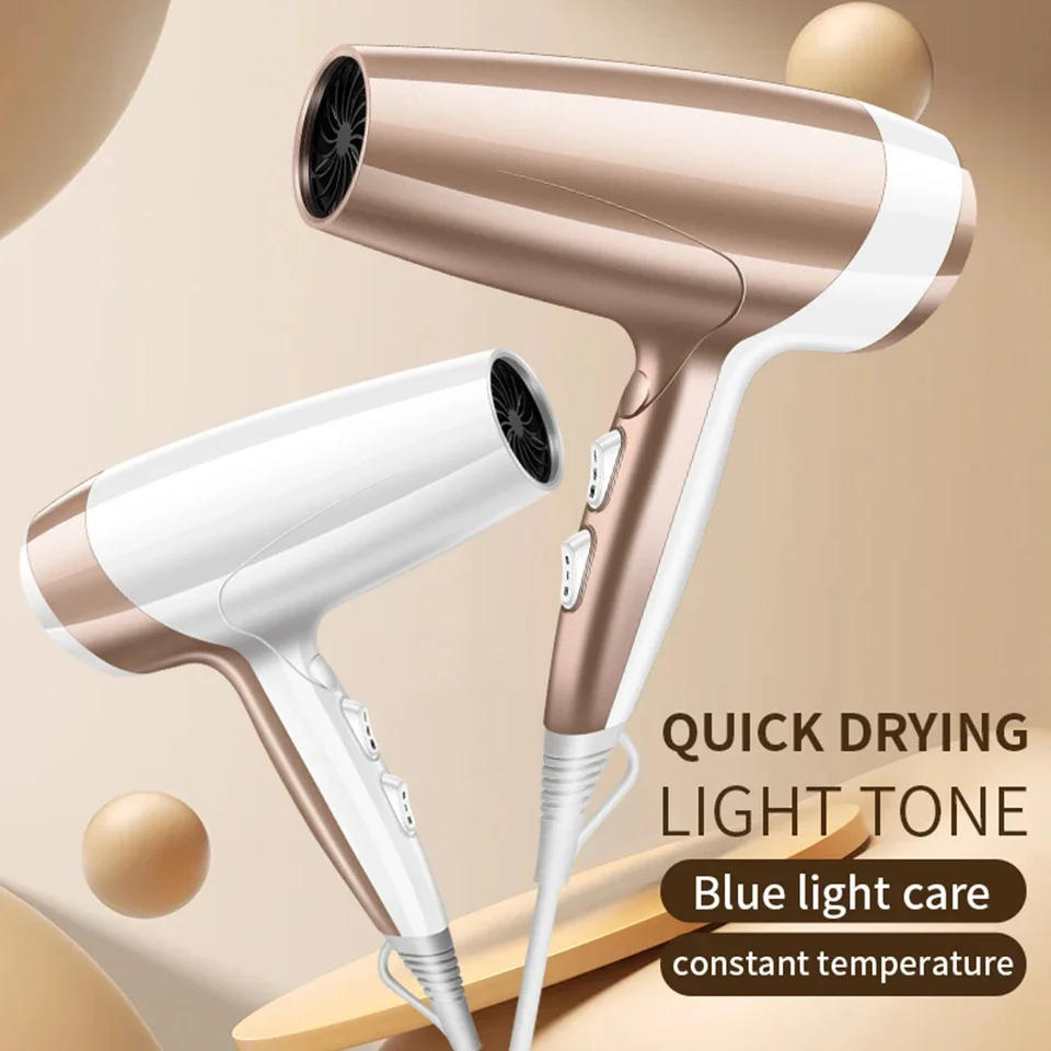 Description Picture 3 of item220V Hair Dryer Professional 2000W Strong Power Blow Hair Dryer Brush For Hairdressing Barber Salon Tools Hair Dryer Light Body