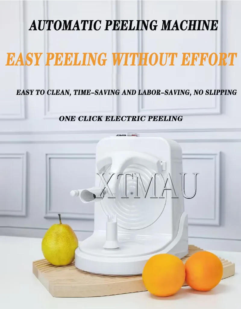 Description Picture 5 of itemMultifunctional Automatic Peeler Electric Spiral Apple Peeler Fruit Potato Automatic Powered Peeler Tools