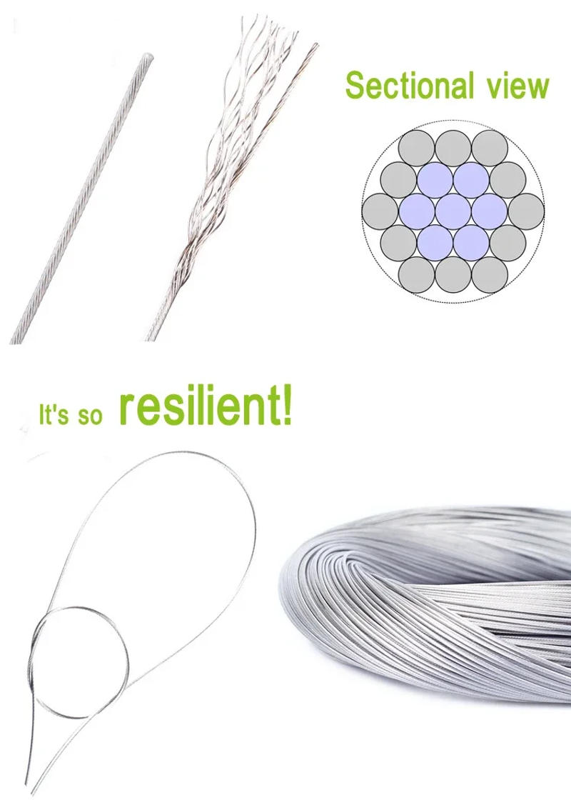 Description Picture 4 of item2pcs MTB Bicycle Brake Line Bicycle Speed Line Fixed Gear Shifter Gear Brake Cable Shift Inner Wire for MTB Road Bike