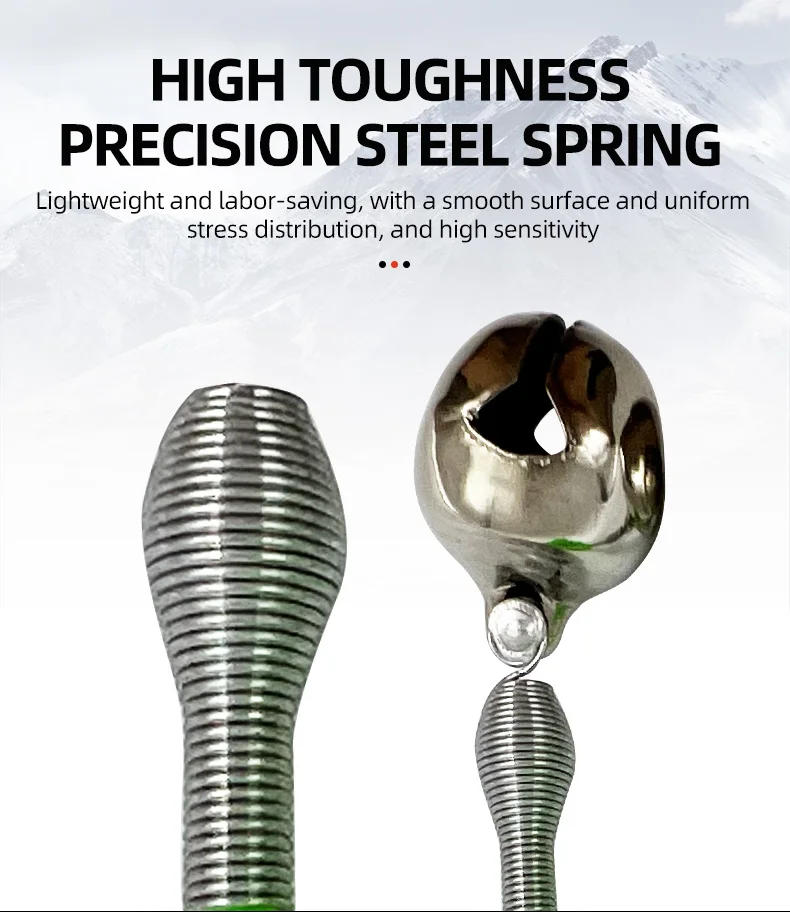 Description Picture 5 of itemFishing Tools LED Night Fishing Rod Bite Bait Alarm Light with Twin Bells Ring Indicator Fish Bait Alarm Fishing Accessories