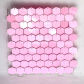 hexagon pink