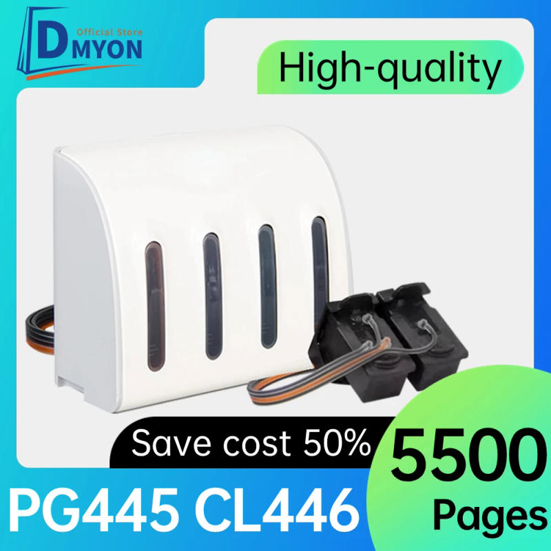 Description Picture 3 of itemDMYON Compatible for Canon PG445 CL446 Continuous Ink Supply System MG2440 MG2540 MG2940 MG2942 MG2944 Printer Cartridge
