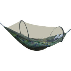 Fully Automatic Quick Opening Hammock with Mosquito Net Single and Double Person Nylon Cloth Outdoor Camping Mosquito Prevention