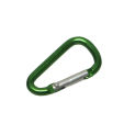 1/2/3PCS 8mm Carabiner Spring Snap Hook Spring Link Hook Clip Hook D-ring Snap Hook Aluminum Backpack Hanging Keychain Not for