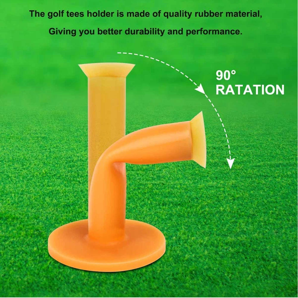 Description Picture 5 of item8pcs 75cm Rubber Golf Tees for Mats,Driving Range Tees Golf Mat Tees Fit for Practice Mat Indoor Outdoor Simulator