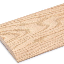 36" Long Unfinished Oak Overlap Threshold 5" Wide x 5/8" Thick with Overlap 5/16" Tall