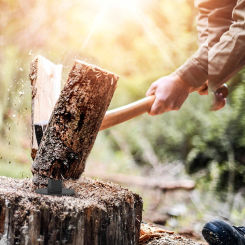 Wood Splitter Manual Log Splitter High Strength Steel Kindling Splitting Woods Splitting Stand Compact Small Firewood Cutter
