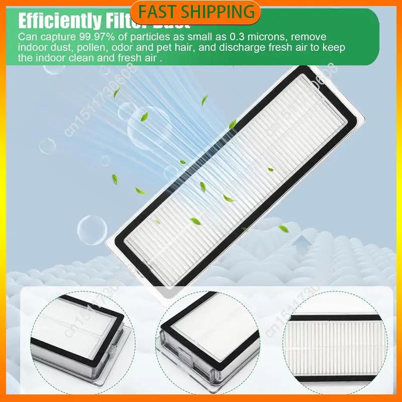 Description Picture 5 of itemBuy Now Essential Vacuum Cleaner Spare Parts Kit For Dreame D10 Plus Gen 2, Features Roller Brush, Cloth, Side Brushes, And Filt