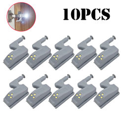 LED Inner Hinge Lamp Under Cabinet Lights Universal Wardrobe Cupboard Sensor Lights for Bedroom Kitchen Closet Night Lamp