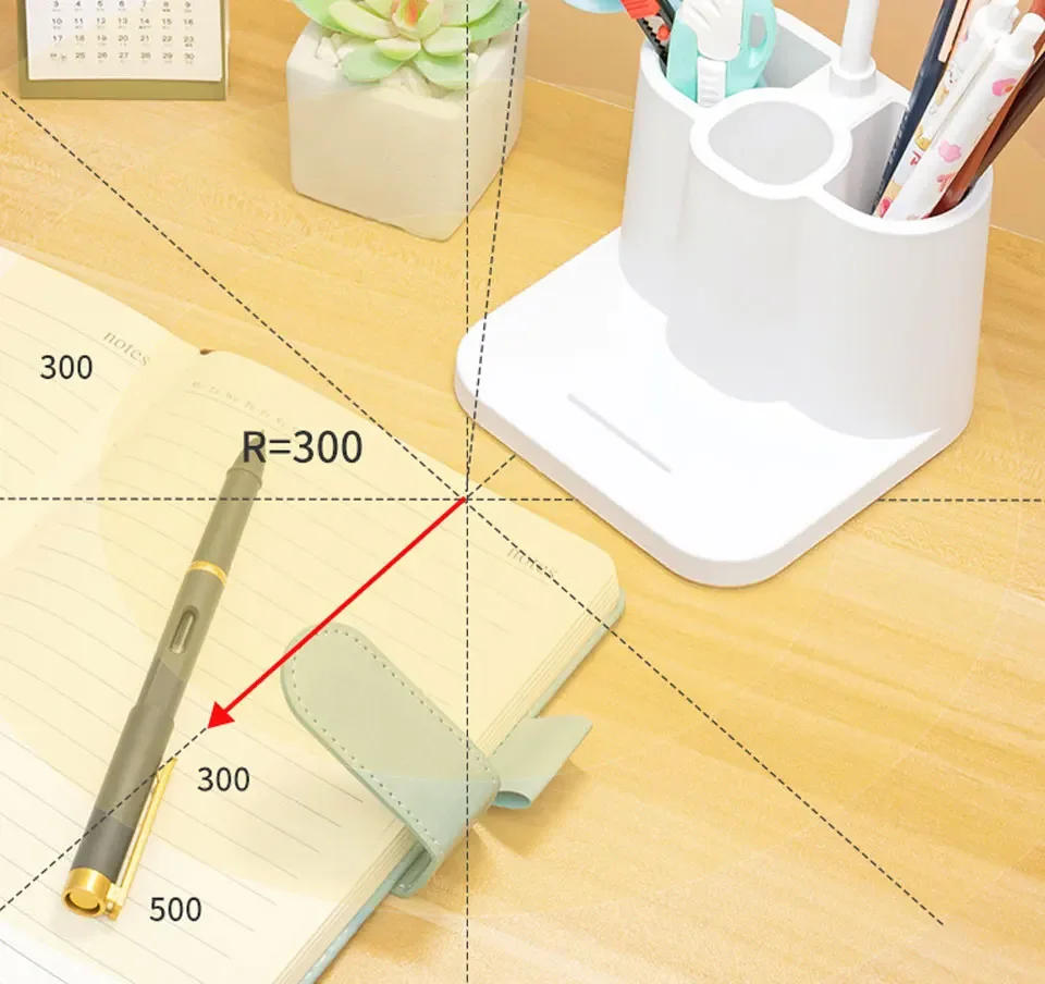 Description Picture 6 of itemLED Desk Lamps Rechargeable Table Lamp Touch Dimmable Eye Protection Light with Pen Holder Night Light Student Reading Light