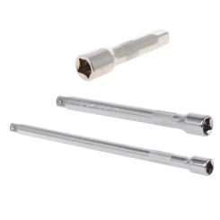 3/8" Long Short Extension Bar Set Adapter Socket Ratchet Wrench Extender C