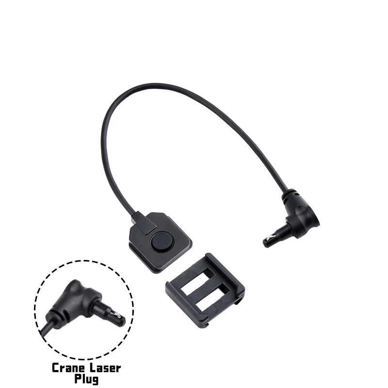 Description Picture 3 of itemHunting Switch M-Lok Keymod Picatinny Crane Laser Plug Tactical Dual Switch for MAWL PEQ Crane Lasers Dual Function Pressure