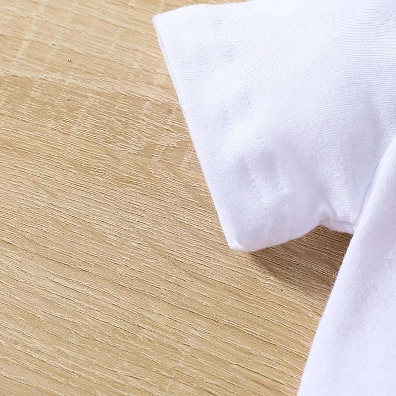 Description Picture 6 of itemBaby Girls Shorts Outfits Letter Print Short Sleeve Romper with Floral Skirt Shorts and Heaband 3 Pcs Summer Set