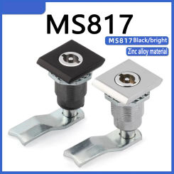 MS817 square turn tongue lock foundation box one-word airfoil telescopic cylindrical lock power cabinet