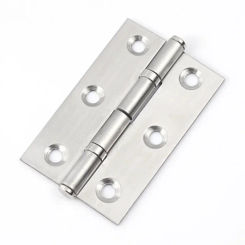 304 Stainless Steel Flat Hinge Cabinet Doors 1 Inch 1.5 2Inch 2.5 3Inch 4Inch Windows Wooden Box Mini