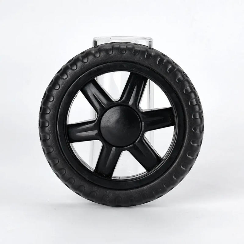 Description Picture 3 of item2Pcs 5in Wheel Shopping Cart Wheels Travelling Trolley Caster EVA Replacement Travel Suitcase Rubber Luggage Wheel