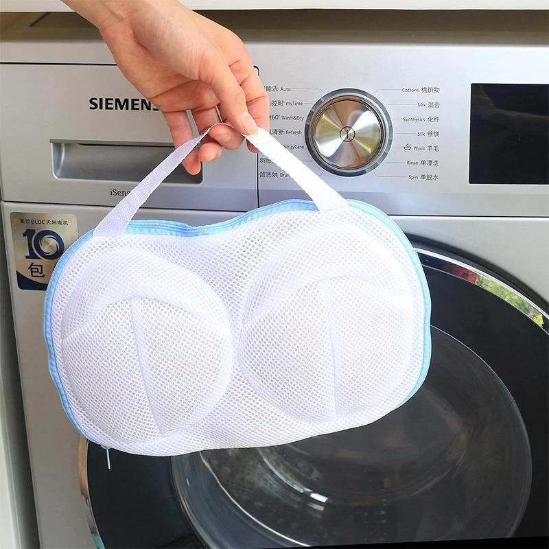 Description Picture 2 of itemAnti-deformation Bra Mesh Bag Machine-wash Special Polyester Bags Laundry Brassiere Bag Cleaning Underwear Sports Sports Br